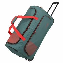 Travelite Reisetaschen Mit Rollen<Basics 2 Rollen Reisetasche 71 cm grün-orange