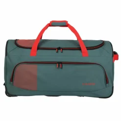 Travelite Reisetaschen Mit Rollen<Basics 2 Rollen Reisetasche 71 cm grün-orange