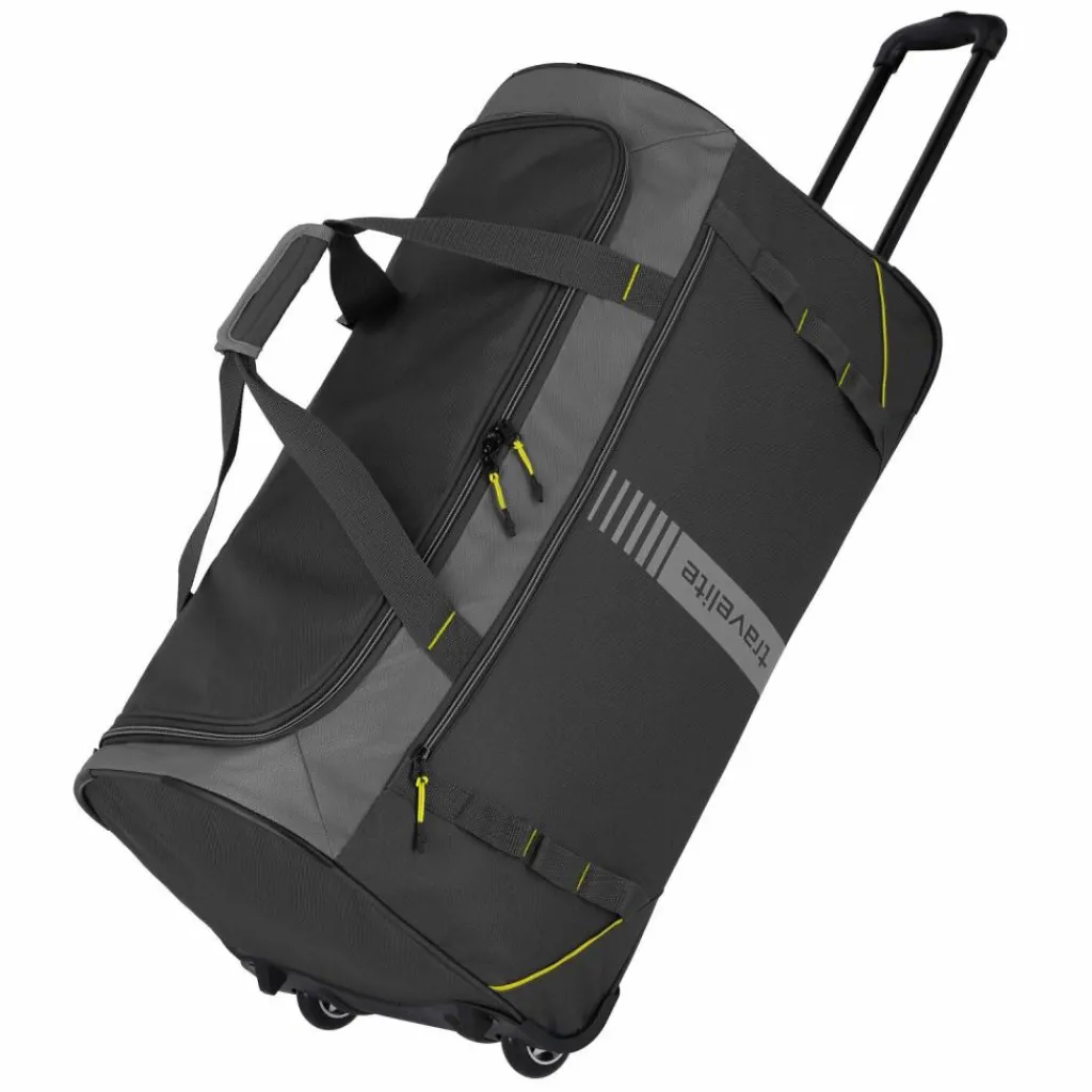 Online Travelite Basics Active 2-Rollen Reisetasche 71 cm anthrazit-lemon