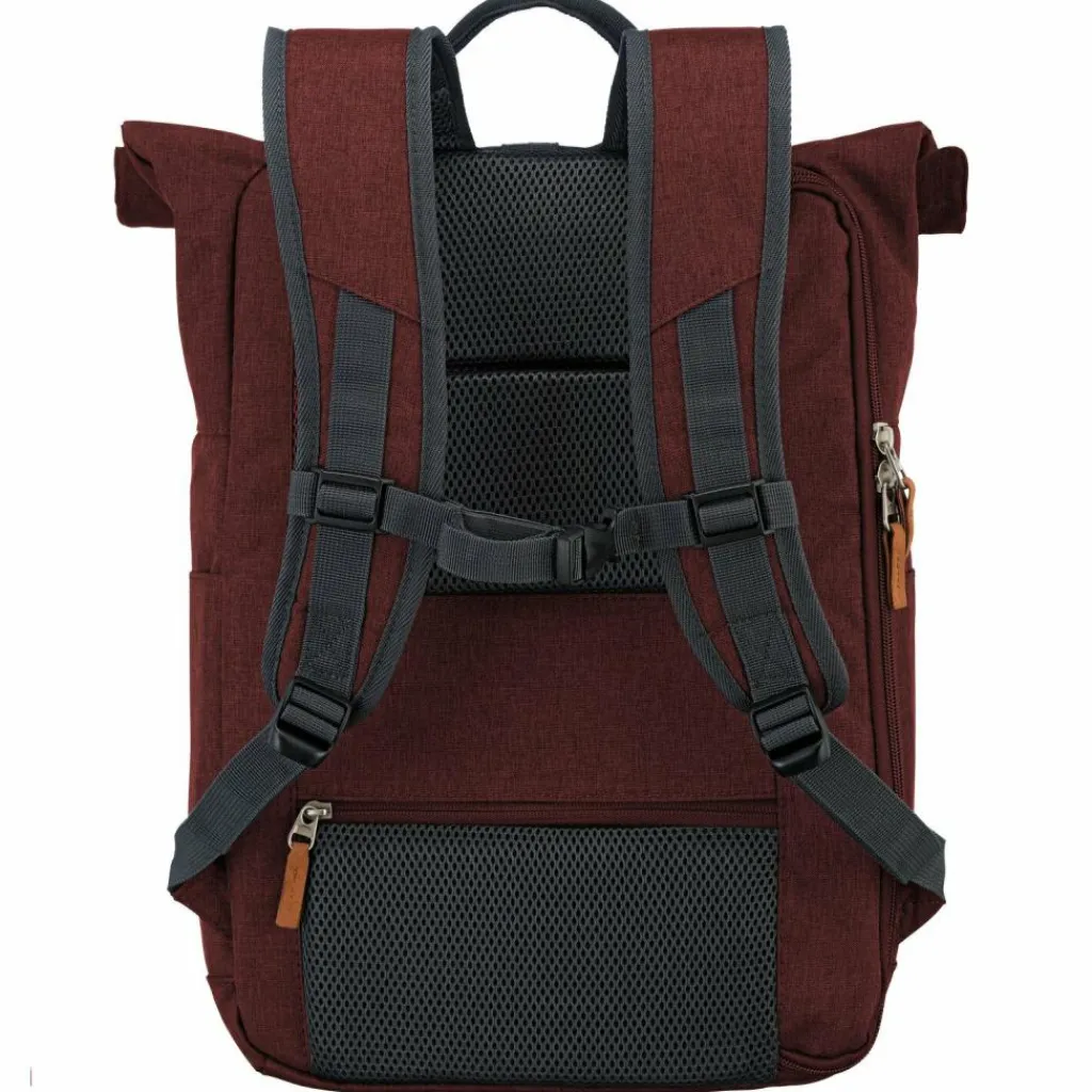 Outlet Travelite Basics Rollup Rucksack 47 cm Laptopfach bordeaux