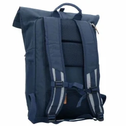 Travelite Business-Rucksäcke|Laptoptaschen<Basics Rollup Rucksack 47 cm Laptopfach marine-grau