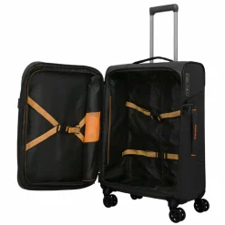 Hot Travelite Briize 4 Rollen Trolley M 67 cm mit Dehnfalte schwarz