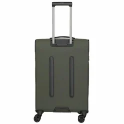 Clearance Travelite Briize 4 Rollen Kofferset 3-teilig mit Dehnfalte khaki