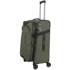 Sale Travelite Briize 4 Rollen Trolley M 67 cm mit Dehnfalte khaki
