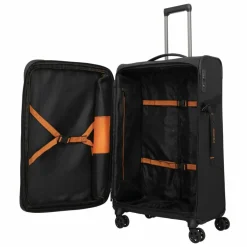 Travelite Briize 4 Rollen Trolley L 78 cm mit Dehnfalte