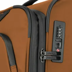 Clearance Travelite Briize 4 Rollen Kabinentrolley S 55 cm curry