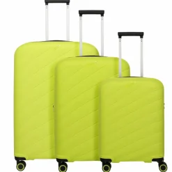 Travelite Burano 4 Rollen Kofferset 3-teilig mit Dehnfalte