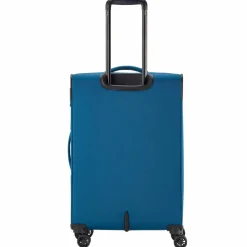 Clearance Travelite Chios 4 Rollen Kofferset 3-teilig mit Dehnfalte petrol