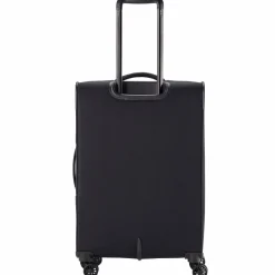 Travelite Weichgepäck|4-Rollen Koffer<Chios 4 Rollen Trolley 67 cm mit Dehnfalte schwarz