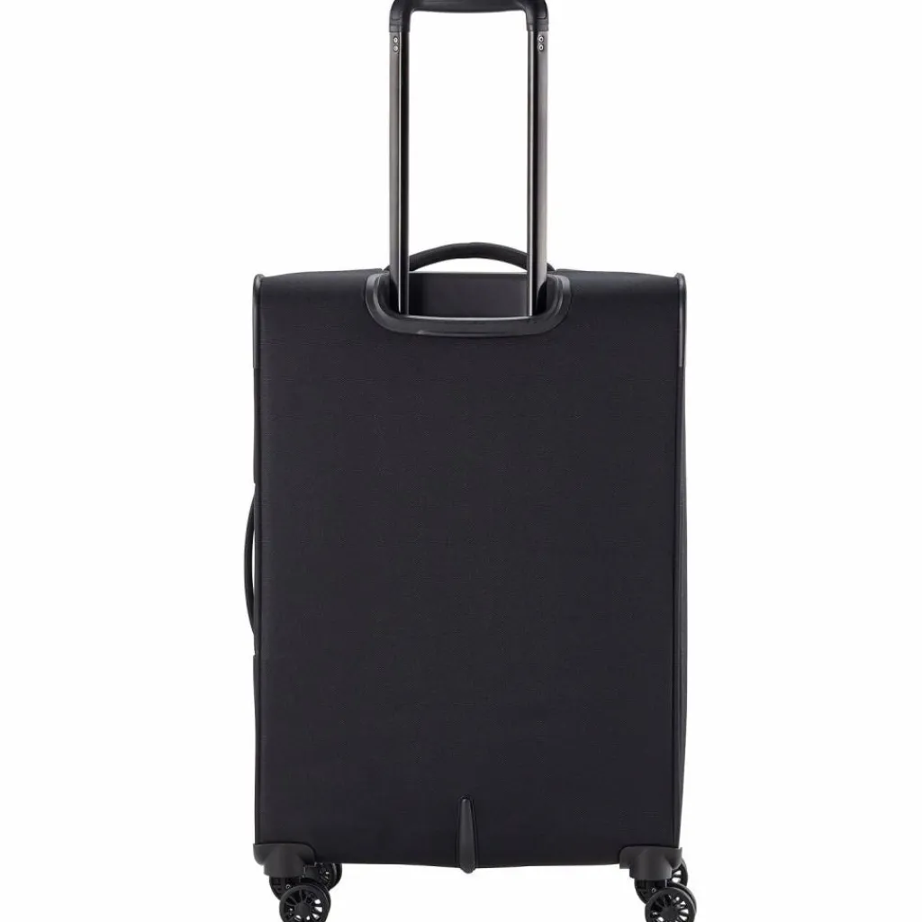 Travelite Weichgepäck|4-Rollen Koffer<Chios 4 Rollen Trolley 67 cm mit Dehnfalte schwarz