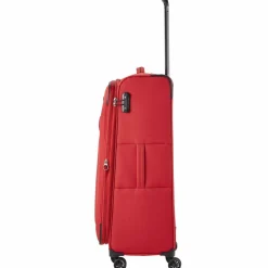 Travelite Chios 4 Rollen Trolley L 78 cm mit Dehnfalte