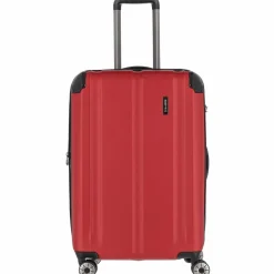 Travelite Hartgepäck|4-Rollen Koffer<City M 4-Rollen Trolley 68 cm rot