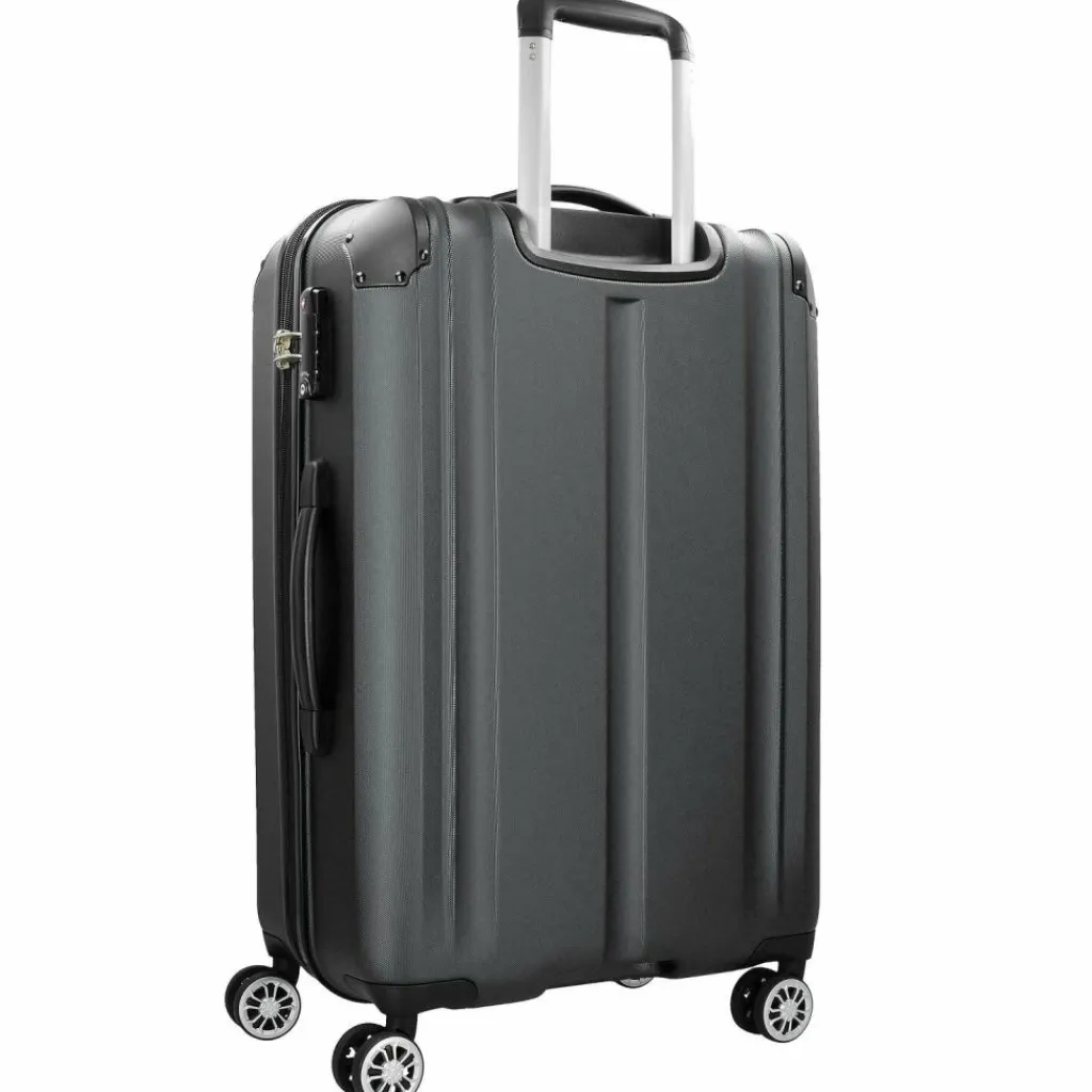 Sale Travelite City 4-Rollen Kofferset 3tlg. anthrazit