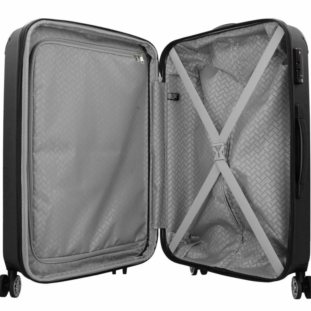 Sale Travelite City 4-Rollen Kofferset 3tlg. anthrazit