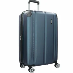 Travelite Hartgepäck|4-Rollen Koffer<City 4-Rollen Trolley L 77 cm marine