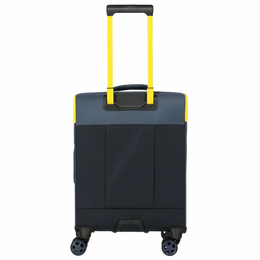 Hot Travelite Color Craze 4 Rollen Kabinentrolley S 55 cm blau