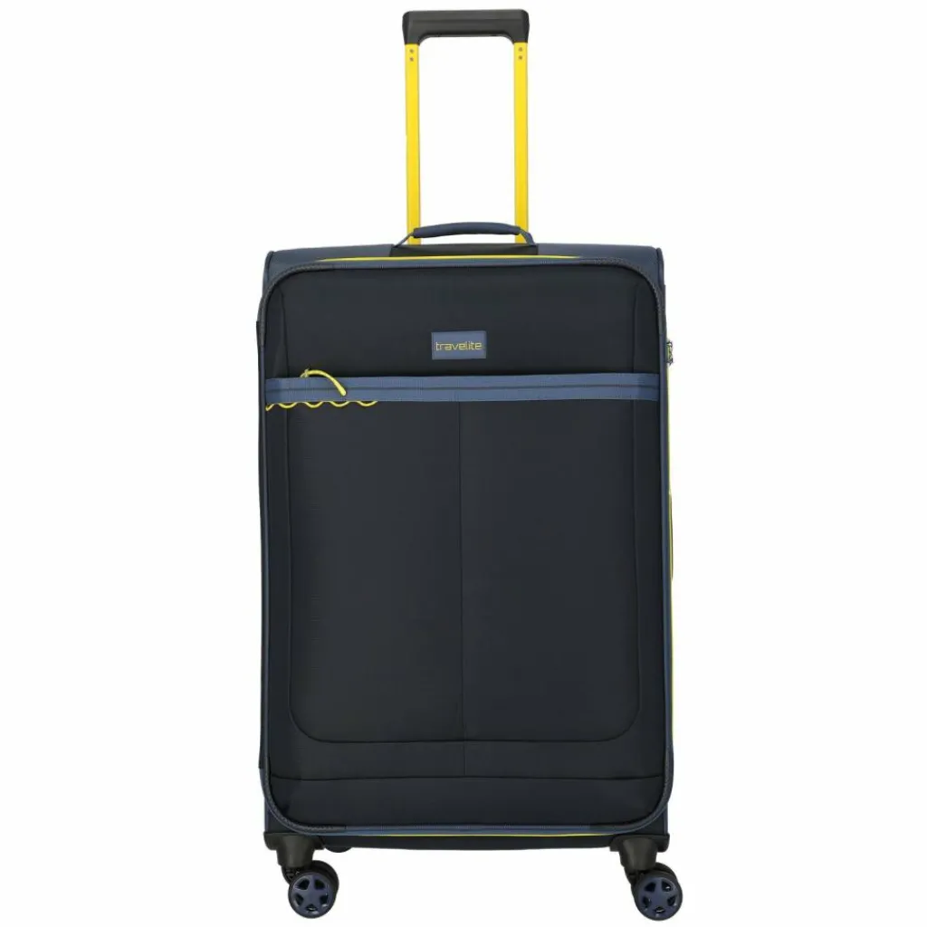 Travelite Weichgepäck|4-Rollen Koffer<Color Craze 4 Rollen Trolley L 77 cm blau