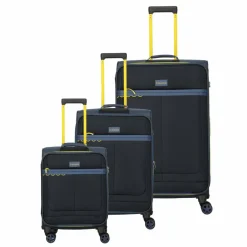 Travelite Koffersets 3-Teilig|Koffersets Als Weichgepäck<Color Craze 4 Rollen Kofferset 3-teilig mit Dehnfalte blau