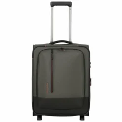 Best Travelite Crosslite 5.0 2 Rollen Kabinentrolley 54 cm oliv
