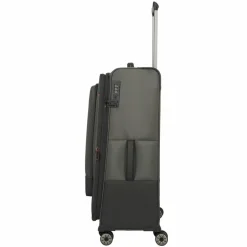 Travelite Crosslite 5.0 4 Rollen Trolley L 77 cm mit Dehnfalte