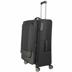 Travelite Crosslite 5.0 4 Rollen Trolley L 77 cm mit Dehnfalte