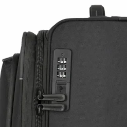 Travelite Crosslite 5.0 4 Rollen Trolley L 77 cm mit Dehnfalte