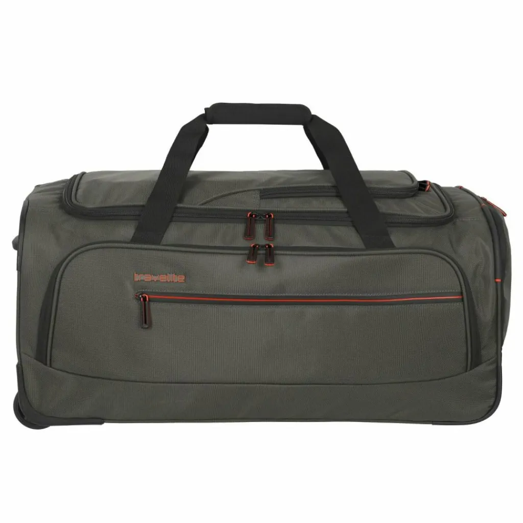Online Travelite Crosslite 5.0 2 Rollen Reisetasche M 69 cm oliv