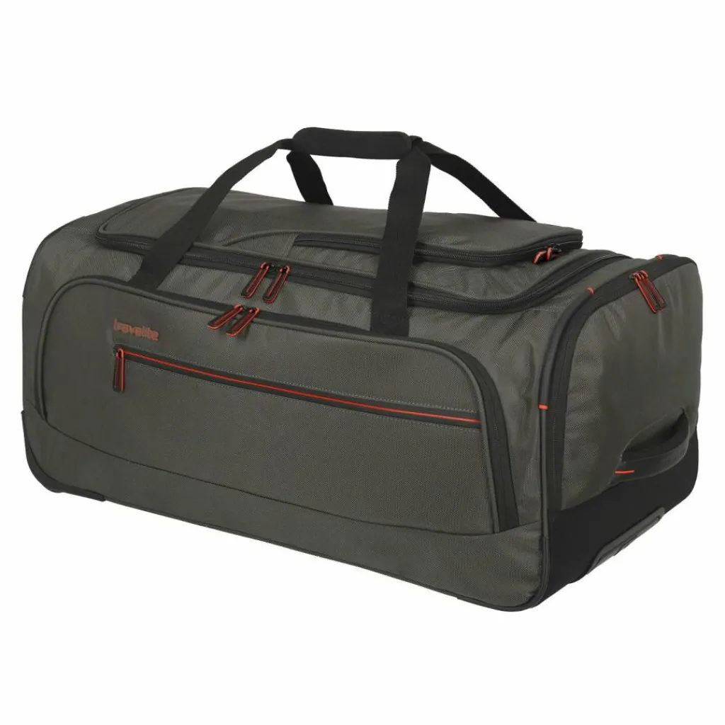 Online Travelite Crosslite 5.0 2 Rollen Reisetasche M 69 cm oliv