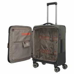 Discount Travelite Crosslite 4 Rollen Kabinentrolley S 55 cm oliv