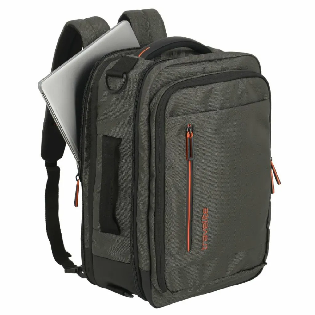 Travelite Crosslite Flugumhänger 40 cm Laptopfach mit Dehnfalte