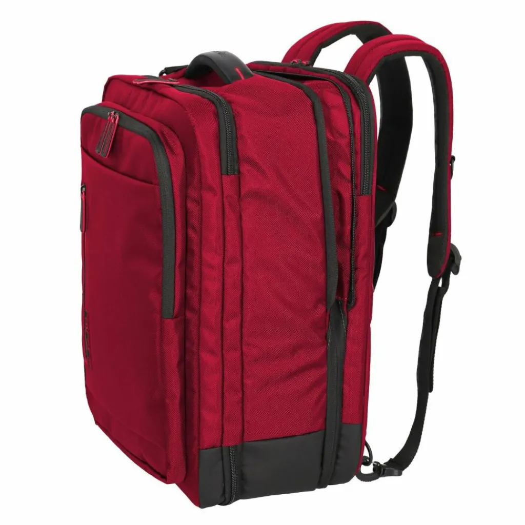Clearance Travelite Crosslite Reiserucksack 43 cm Laptopfach red