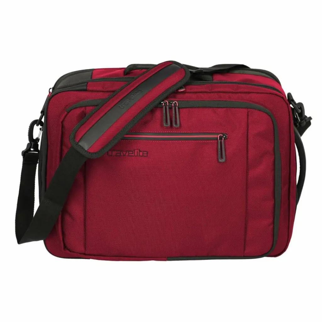 Clearance Travelite Crosslite Reiserucksack 43 cm Laptopfach red