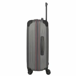 Best Travelite Dynamiic 4 Rollen Kofferset 3-teilig mit Dehnfalte anthrazit