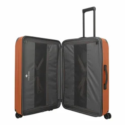 Online Travelite Dynamiic 4 Rollen Kofferset 3-teilig mit Dehnfalte kupfer