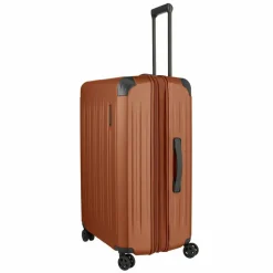 Hot Travelite Dynamiic 4 Rollen Trolley L 76 cm mit Dehnfalte kupfer