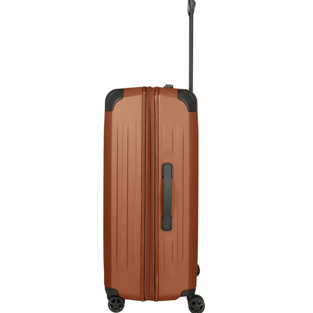 New Travelite Dynamiic 4 Rollen Kofferset 3-teilig mit Dehnfalte kupfer