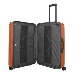 New Travelite Dynamiic 4 Rollen Kofferset 3-teilig mit Dehnfalte kupfer