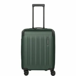 Travelite Hartgepäck Kabinengepäck|4-Rollen Kabinentrolleys<Dynamiic 4 Rollen Kabinentrolley 55 cm mit Dehnfalte grün