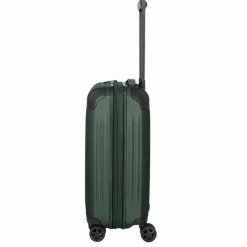 Travelite Hartgepäck Kabinengepäck|4-Rollen Kabinentrolleys<Dynamiic 4 Rollen Kabinentrolley 55 cm mit Dehnfalte grün