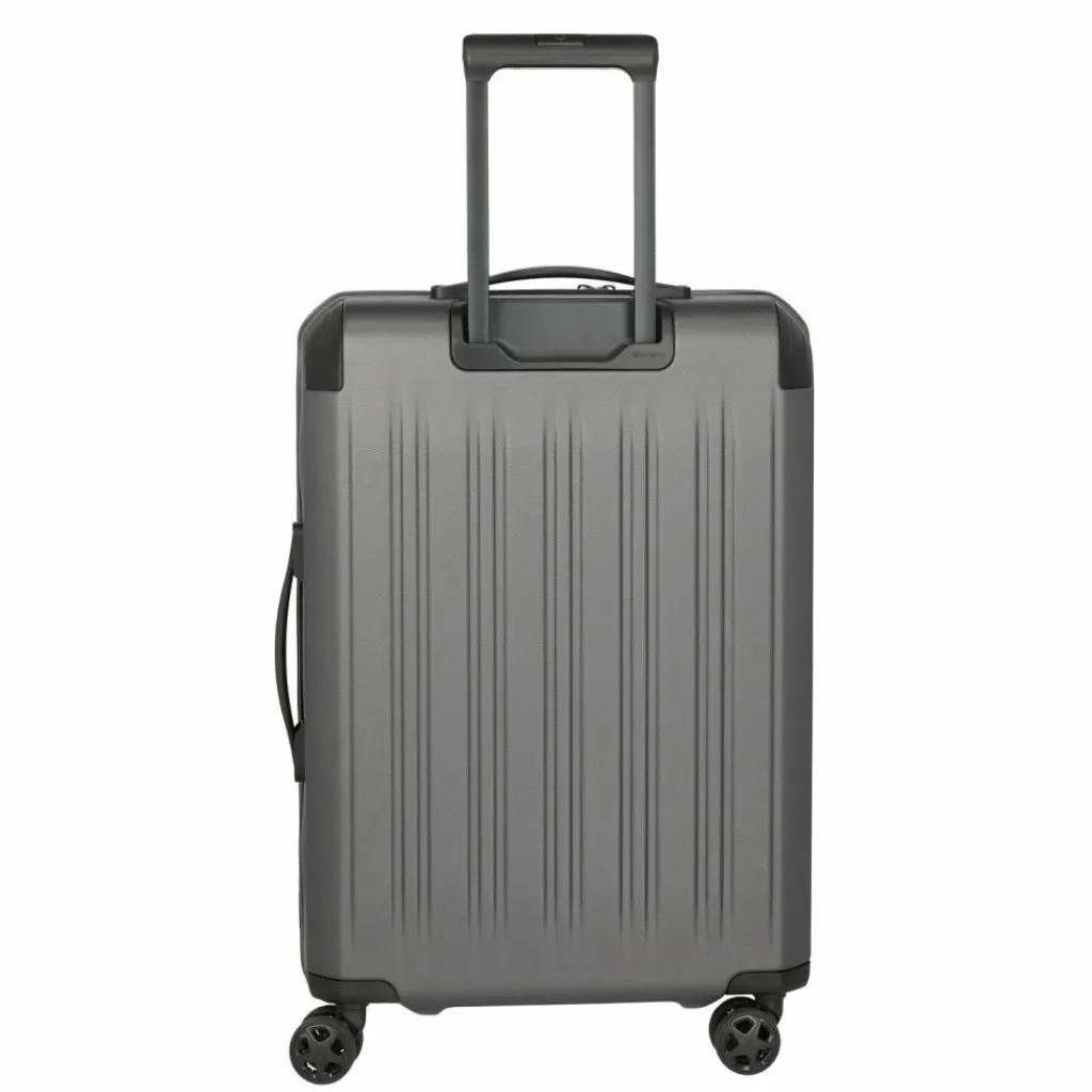 Travelite Hartgepäck|4-Rollen Koffer<Dynamiic 4 Rollen Trolley 66 cm mit Dehnfalte anthrazit