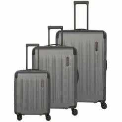 Travelite Dynamiic 4 Rollen Kofferset 3-teilig mit Dehnfalte