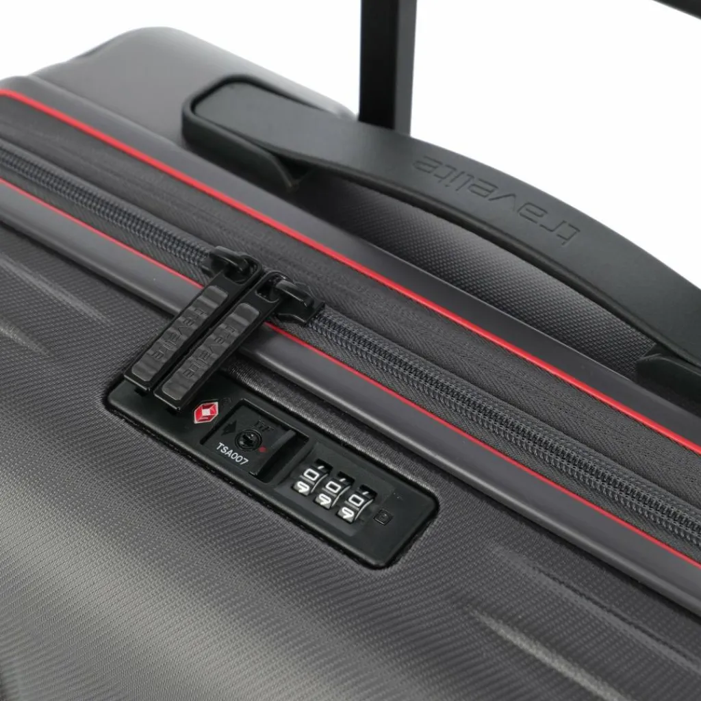 Travelite Dynamiic 4 Rollen Kofferset 3-teilig mit Dehnfalte