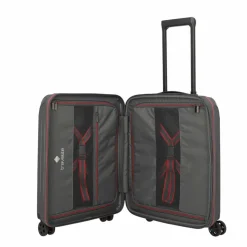 Hot Travelite Dynamiic 4 Rollen Kabinentrolley 55 cm mit Dehnfalte anthrazit