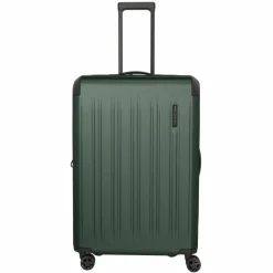 Travelite Hartgepäck|4-Rollen Koffer<Dynamiic 4 Rollen Trolley L 76 cm mit Dehnfalte grün