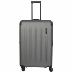 Travelite Hartgepäck|4-Rollen Koffer<Dynamiic 4 Rollen Trolley L 76 cm mit Dehnfalte anthrazit