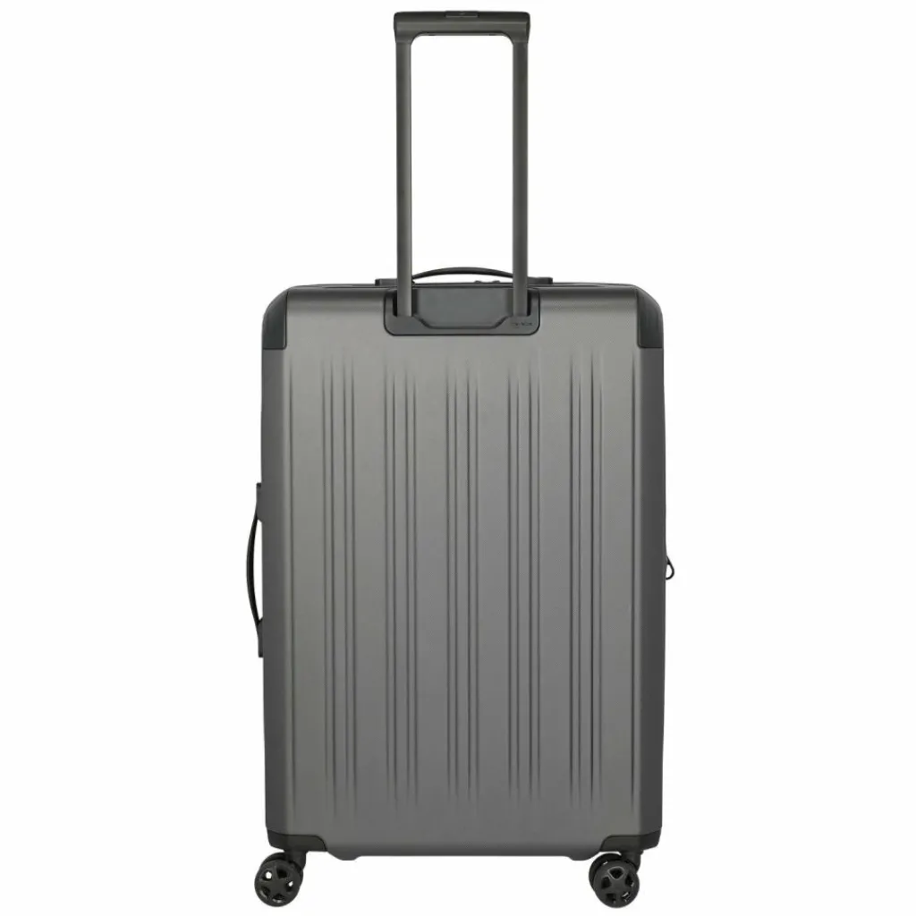Travelite Hartgepäck|4-Rollen Koffer<Dynamiic 4 Rollen Trolley L 76 cm mit Dehnfalte anthrazit