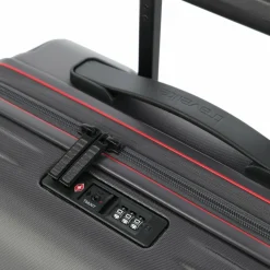 Travelite Hartgepäck|4-Rollen Koffer<Dynamiic 4 Rollen Trolley L 76 cm mit Dehnfalte anthrazit