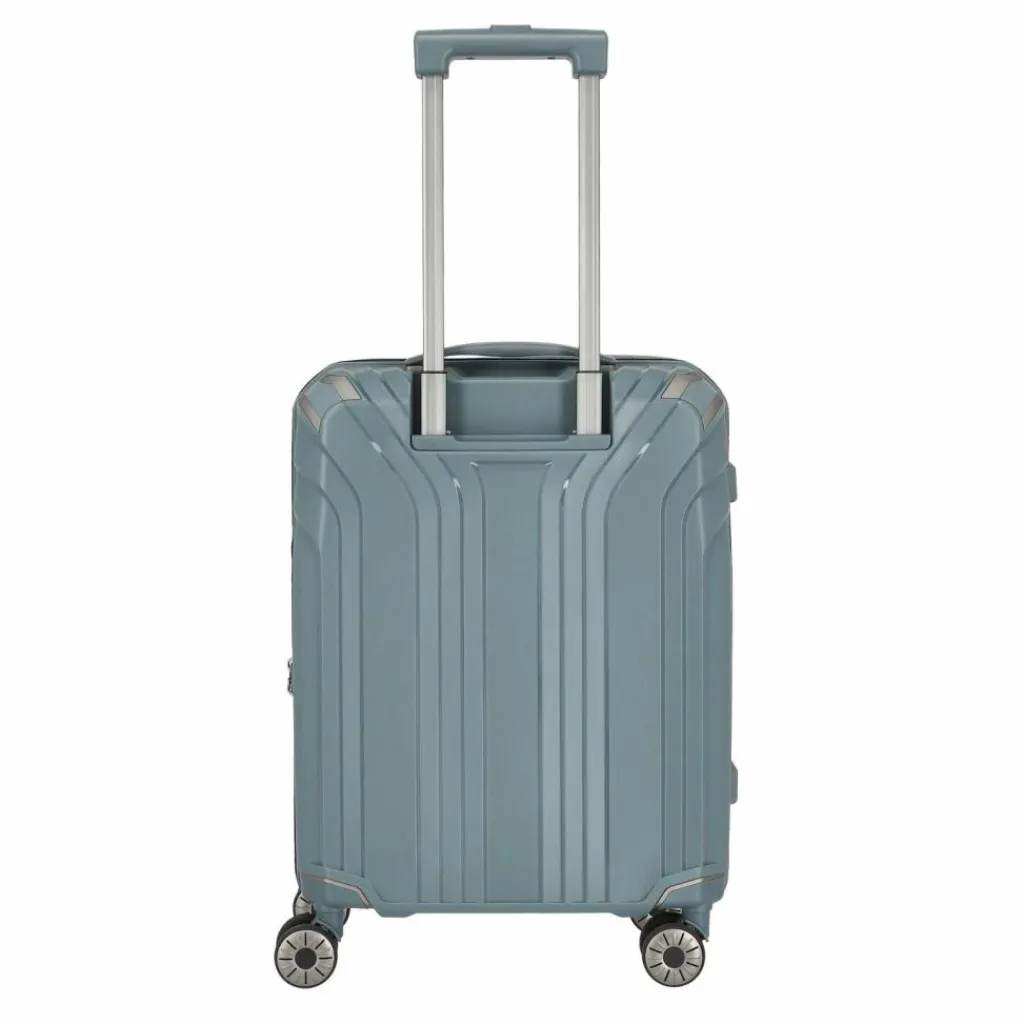 Discount Travelite Elvaa 4 Rollen Kabinentrolley 55 cm blaugrau