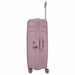 Travelite Hartgepäck|4-Rollen Koffer<Elvaa 4 Rollen Trolley 76 cm rosé