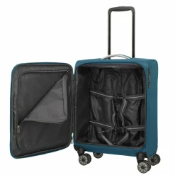 Travelite Weichgepäck Kabinengepäck|4-Rollen Kabinentrolleys<Jetpack Light 4 Rollen Kabinentrolley 55 cm petrol